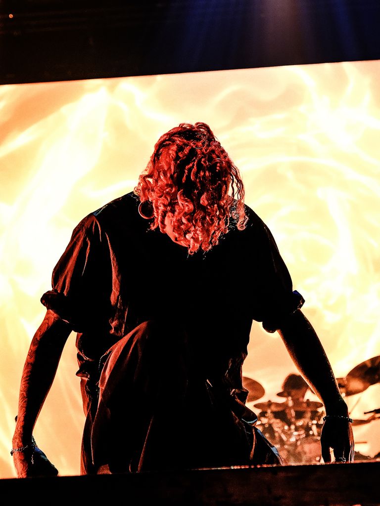 Lorna Shore performing at AEC Theatre in Adelaide 